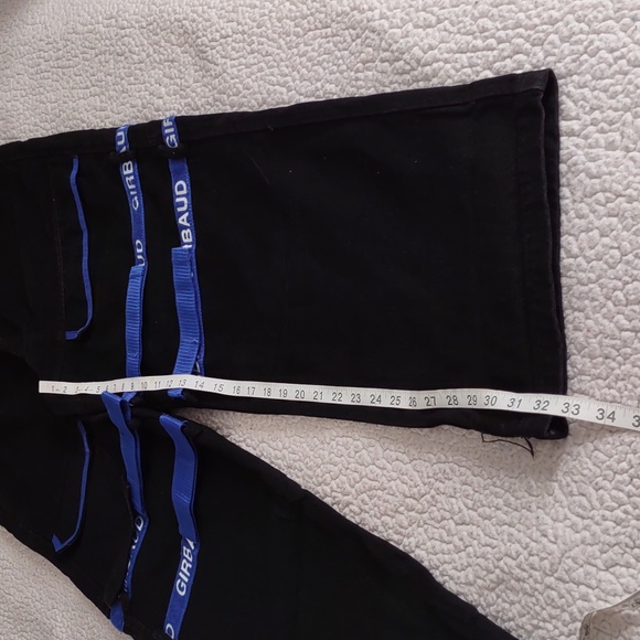 Le Jean De Marithe Francois Girbaud Size 34 Shuttle Tape Cargo Jeans - Picture 7 of 16